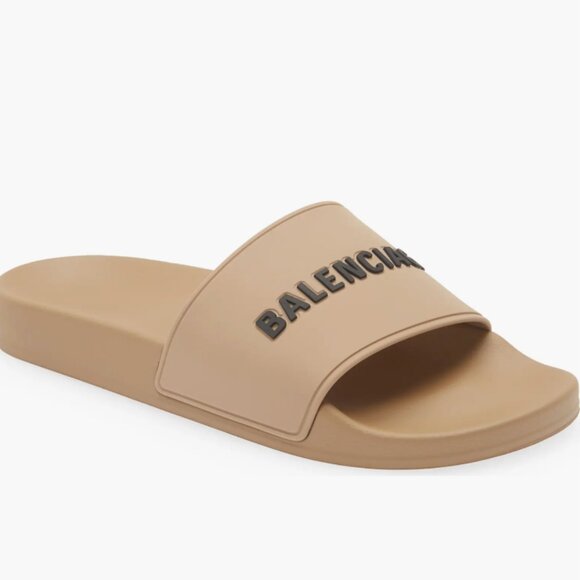 Balenciaga Logo Sport Slide - Picture 1 of 5